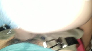 Fucking my girlfriend in public movie theater