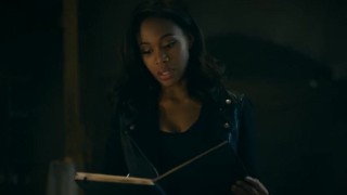 Pregnant Demon Belly Expansion and Labour Pains (Sleepy hollow TV)