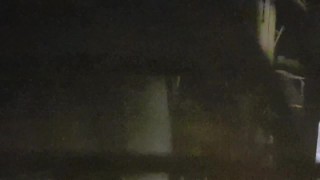 18yo Blonde Teen Window Voyeur