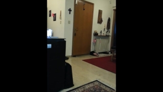 Amateur voyeur hiiden cam blowjob delivery boy by hot wife