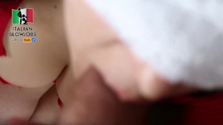 4K – Sborrami Dentro – Italiana Regala Figa per Natale – Dialoghi Italiano