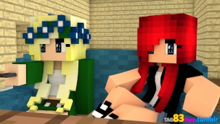 Minecraft LiaTheElf x RedPandy Animation