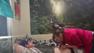 Wife Takes a Wet Ride and Cums Twice