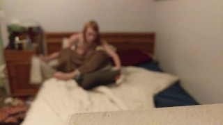 Sister CAUGHT MASTURBATING on hidden bedroom spycam!