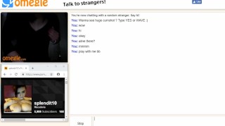 Omegle horny girl masturbate for me and showing big ass