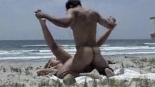 Nude beach fuck