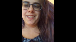 Mesmerizing titties while riding a big cock