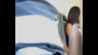 Brasil man flash dick in bus woman watch and masturbate man