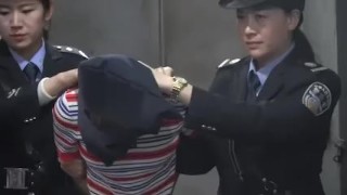 chinese handcuffed