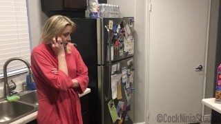 Step Mom Son Christmas Confession ANAL Creampie