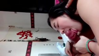 Asian girlfriend POV suc – click my profile for movies