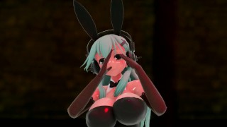 Suzuya and Shimakaze – Sex Dance [R-18 MMD]