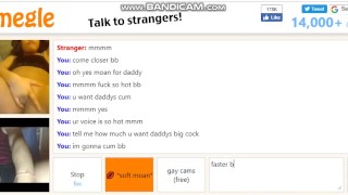 omegle teen plays with daddy (with sound) part 2 of 2