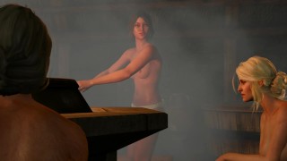 The Witcher – Ciri with Big Boobs in Lofoten