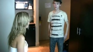 cougar aunt fucks her virgin step-nephew