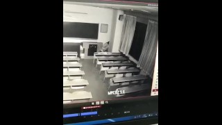 chinese CHD教室监控流出