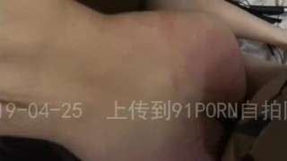 Chinese lady enjoy playing SM with whip